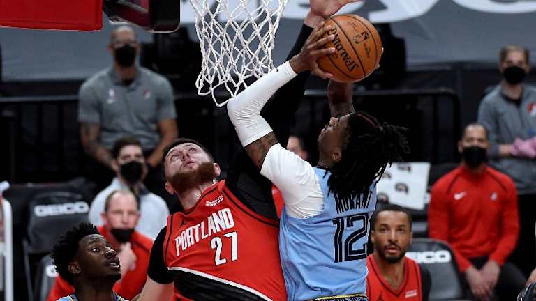 Blazers' Close Loss To Grizzlies Spoils Jusuf Nurkic's Huge Night
