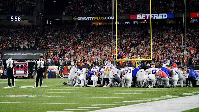 El desplome de Damar Hamlin lo cambia todo en el juego de la NFL