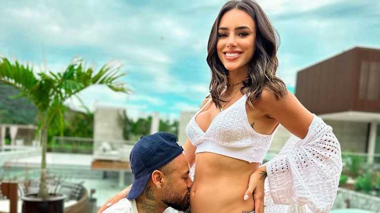 Neymar compartió que está esperando un bebé con Bruna Biancardi