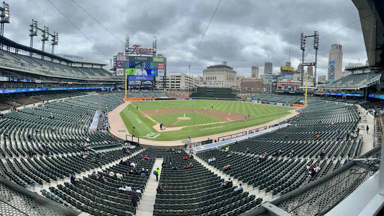 El estadio de Tigers vs Guardians semi vacío es simplemente triste