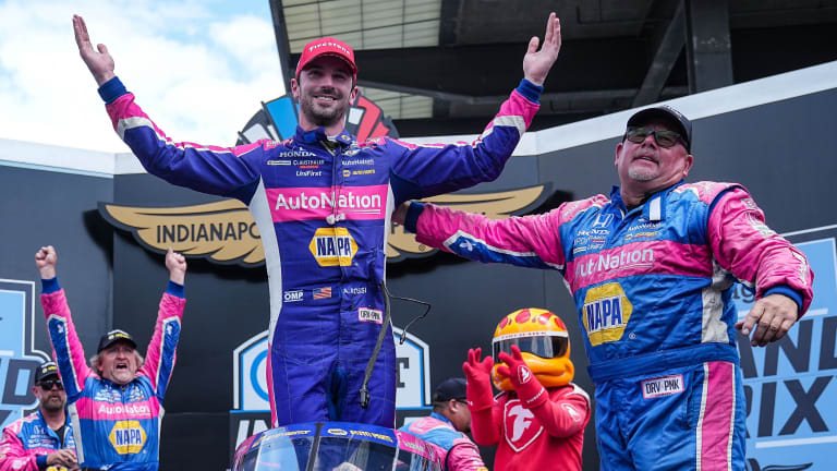 Better late than never: Rossi is back in the saddle again in IndyCar