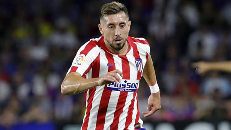 Herrera baja del Atlético Madrid en la ida contra Liverpool