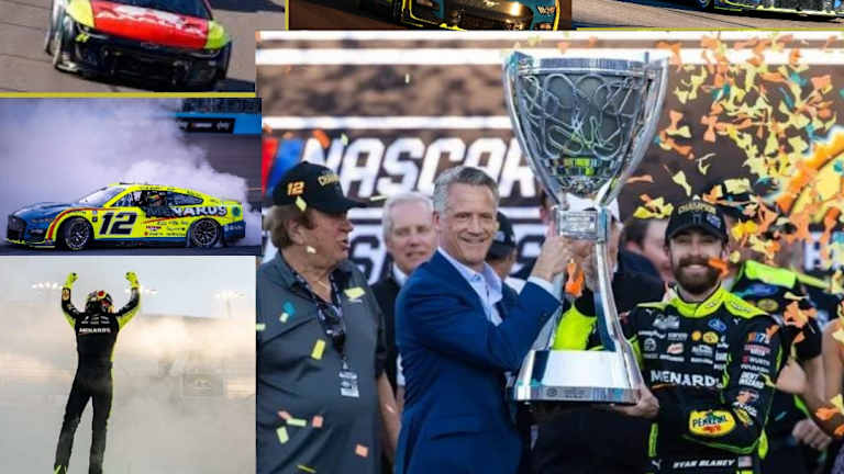 Ryan Blaney caps off 10-year climb to NASCAR Cup crown (plus VIDEOS)