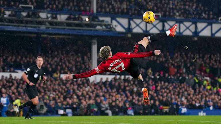 ¡Alejandro Garnacho, elegido como el jugador del mes en el Manchester United!