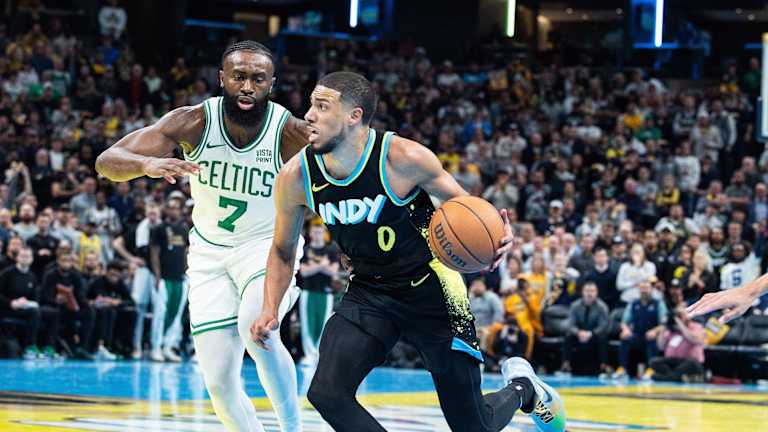 Tyrese Haliburton logra su primer triple-doble, Pacers superan a los Celtics.