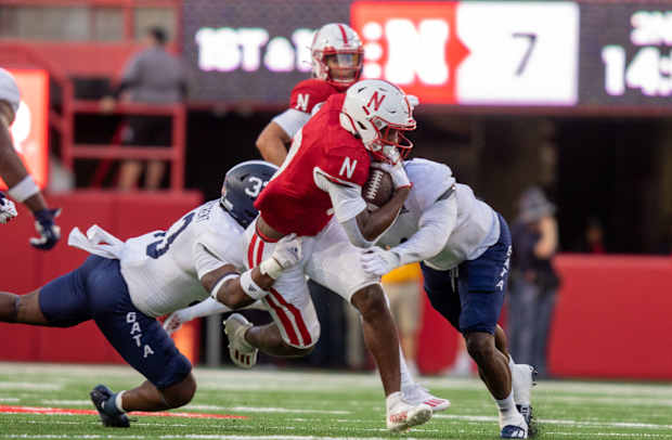 Ajay Allen 2 2022 Nebraska vs Georgia Southern football