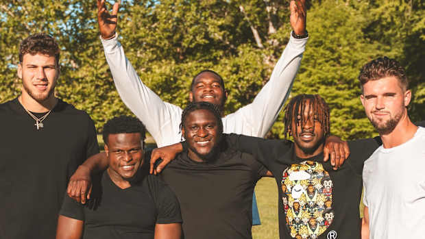 AJ Barner, Shaun Shivers, Matthew Bedford, Tiawan Mullen, D.J. Matthews, Jack Tuttle