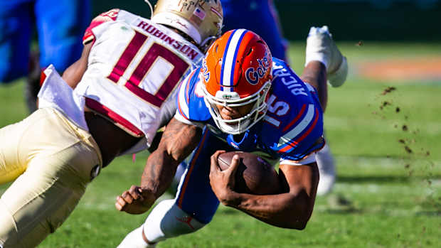Anthony Richardson versus Florida State 2021