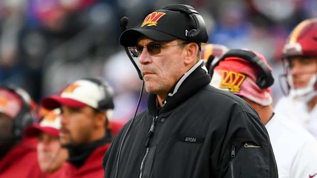 Washington Commanders head coach, Ron Rivera.