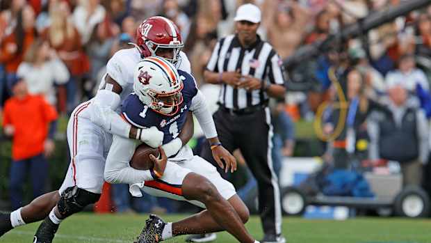 Will Anderson, Jr. Alabama vs Auburn
