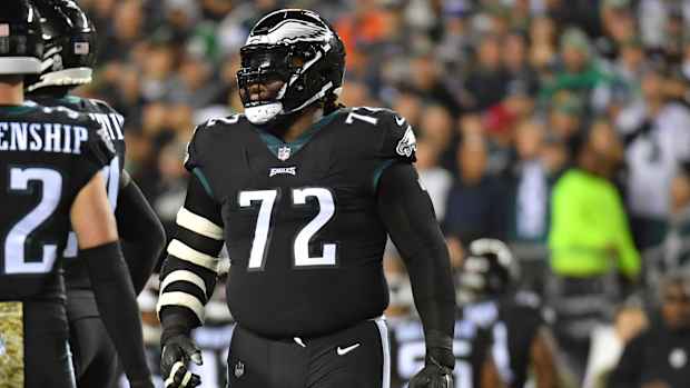 Joseph with the Philadelphia Eagles in 2022.