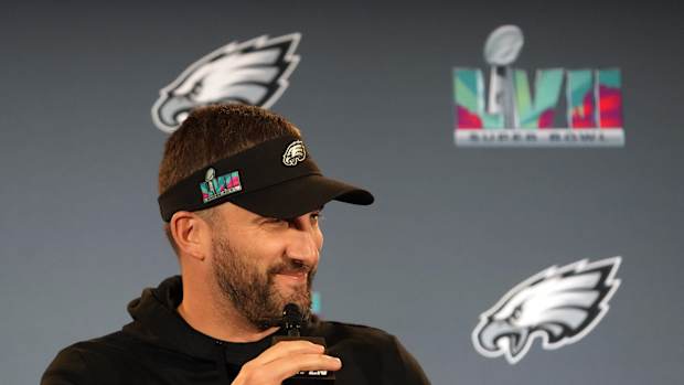Eagles coach Nick Sirianni