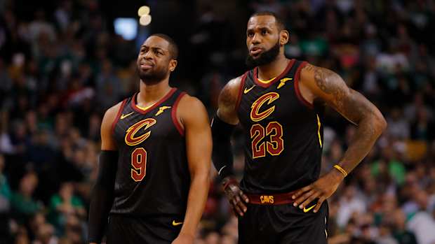 Dwayne Wade LeBron James Jan 3 2018