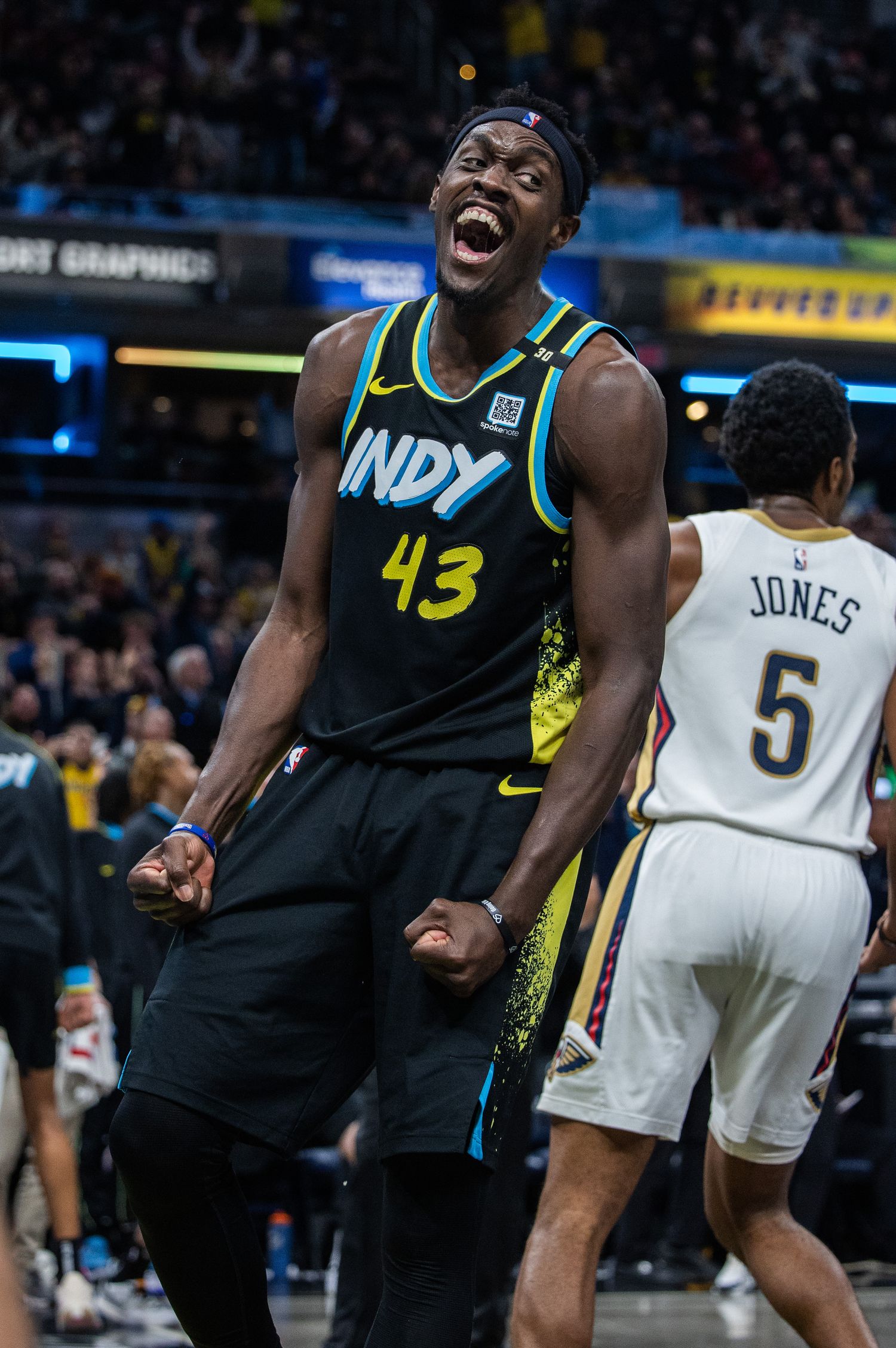 Indiana Pacers forward Pascal Siakam