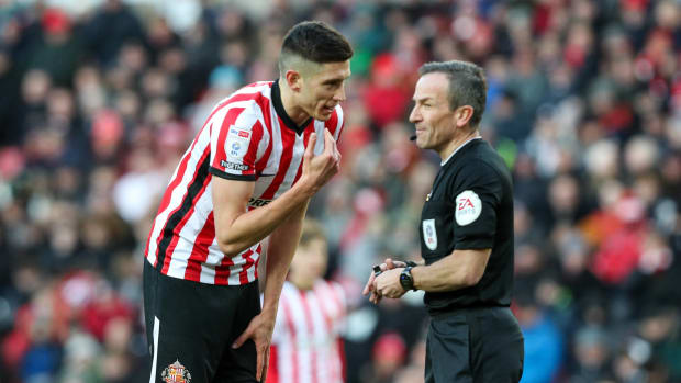 Keith Stroud referee Ross Stewart Sunderland