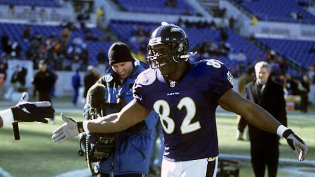 Former Baltimore Ravens tight end Shannon Sharpe.