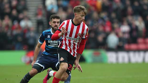 Jack Clarke Sunderland v Middlesbrough