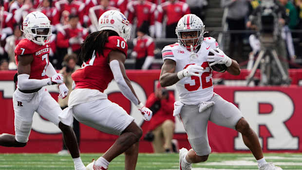 TreVeyon Henderson Rutgers Scarlet Knights