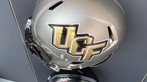 UCF Silver Helmet