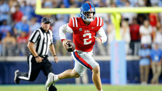 Ole Miss Rebels QB Jaxson Dart