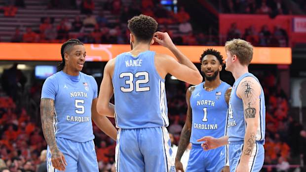 UNC basketball forward Pete Nance