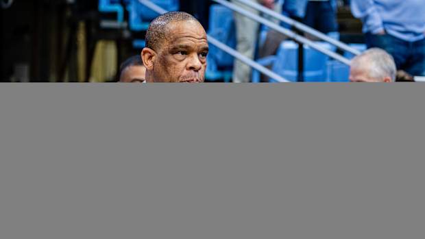 UNC basketball head coach Hubert Davis