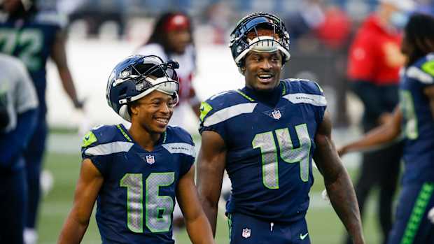 Tyler Lockett and DK Metcalf
