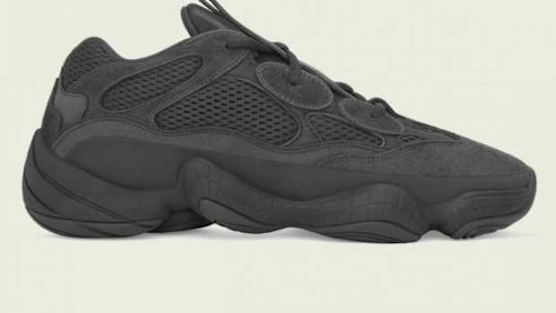 View of Yeezy shoes.