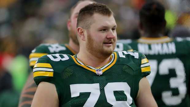 Green Bay Packers offensive lineman Cole Van Lanen (Credit: MARK HOFFMAN/MILWAUKEE JOURNAL SENTINEL / USA TODAY NETWORK)