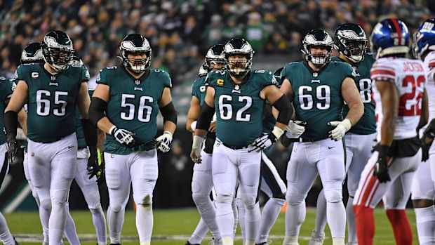 Philadelphia Eagles offensive line.