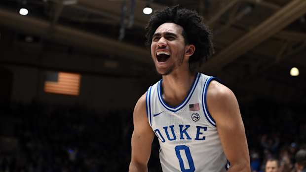 Duke basketball guard Jared McCain