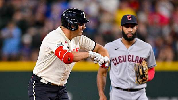 Nate Lowe Amed Rosario Jul 14 2023