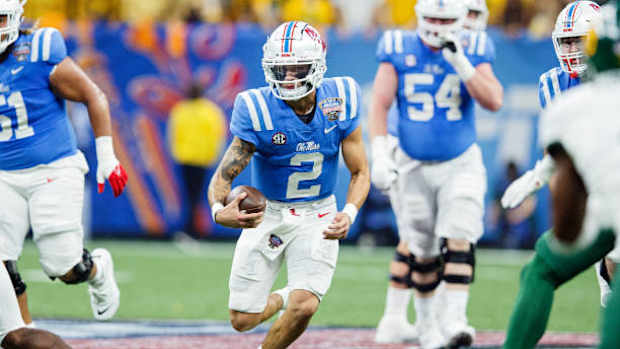 Ole Miss Quarterback, Matt Corral