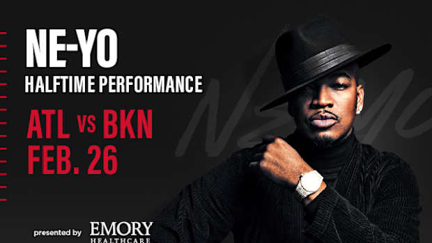 Promotional poster for Ne-Yo performance.