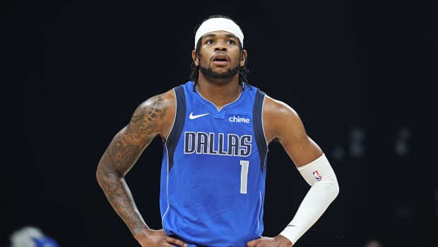 Dallas Mavericks second-year player Jaden Hardy changed his jersey from No. 3 to No. 1 this season.