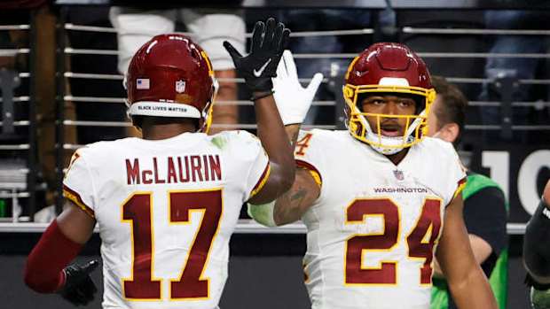 Terry McLaurin and Antonio Gibson