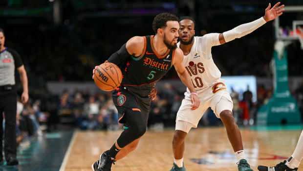 Former Duke basketball guard Tyus Jones