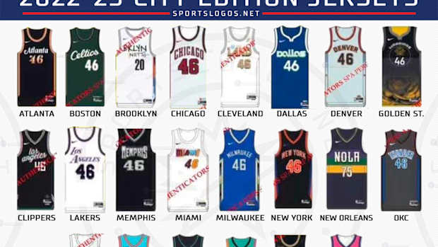 2022-23 NBA Nike City Edition Jerseys