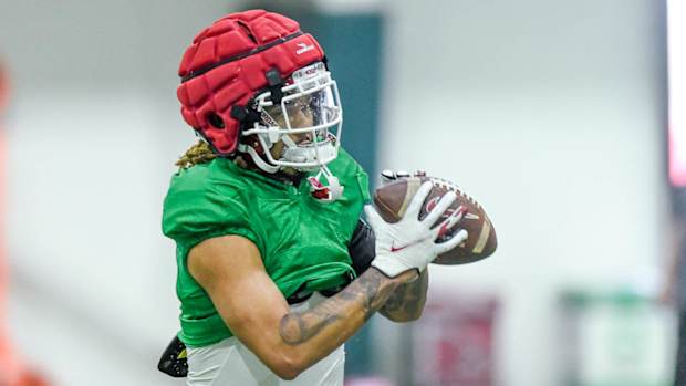 Jadon Haselwood-Spring Practice