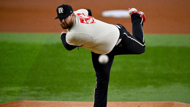 Former Texas Rangers pitcher Jordan Montgomery