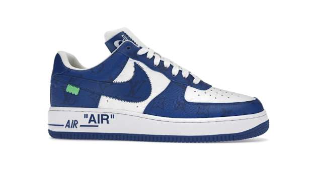 Louis Vuitton Nike Air Force 1 Low By Virgil Abloh White Royal