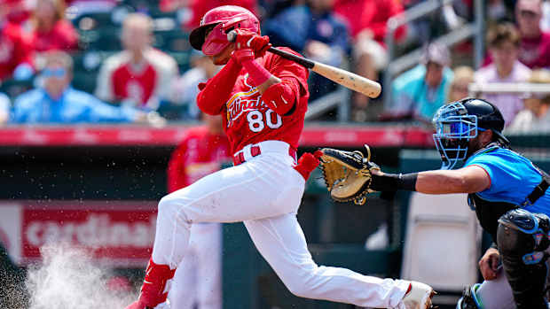 St. Louis Cardinals shortstop Masyn Winn