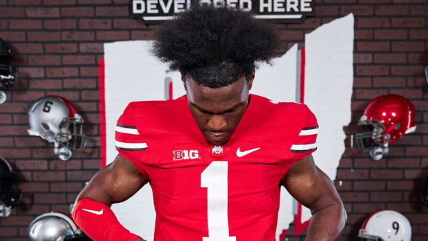 Ohio State Buckeyes quarterback recruit Air Noland, the No. 5 QB in the 2024 college football recruiting class.