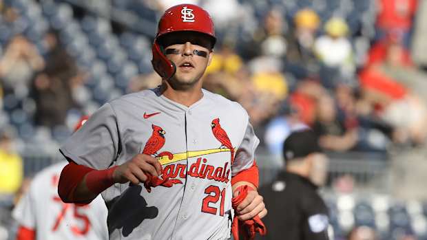 St. Louis Cardinals outfielder Lars Nootbaar