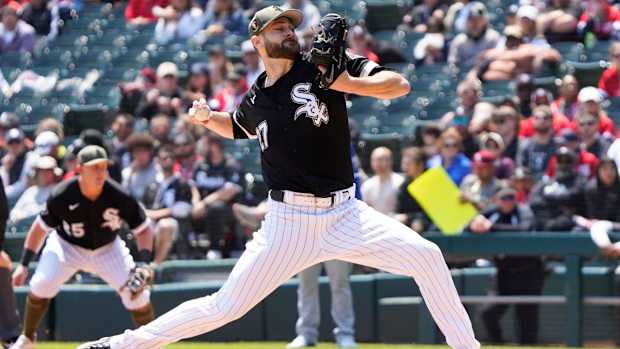 Chicago White Sox pitcher Lucas Giolito