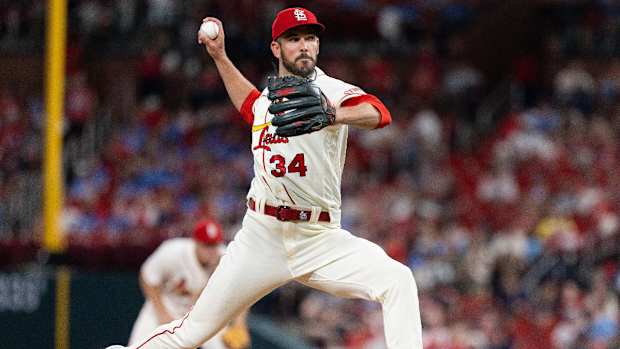 St. Louis Cardinals pitcher Drew VerHagen