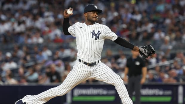 New York Yankees pitcher Domingo German