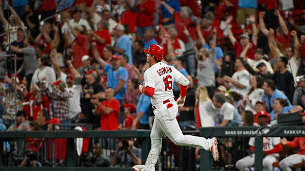 St. Louis Cardinals slugger Nolan Gorman