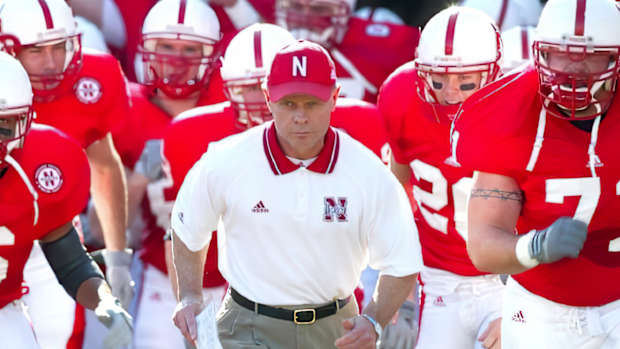 Frank Solich head coach Nebraska football