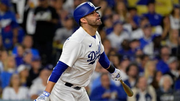 Former Los Angeles Dodgers slugger J.D. Martinez